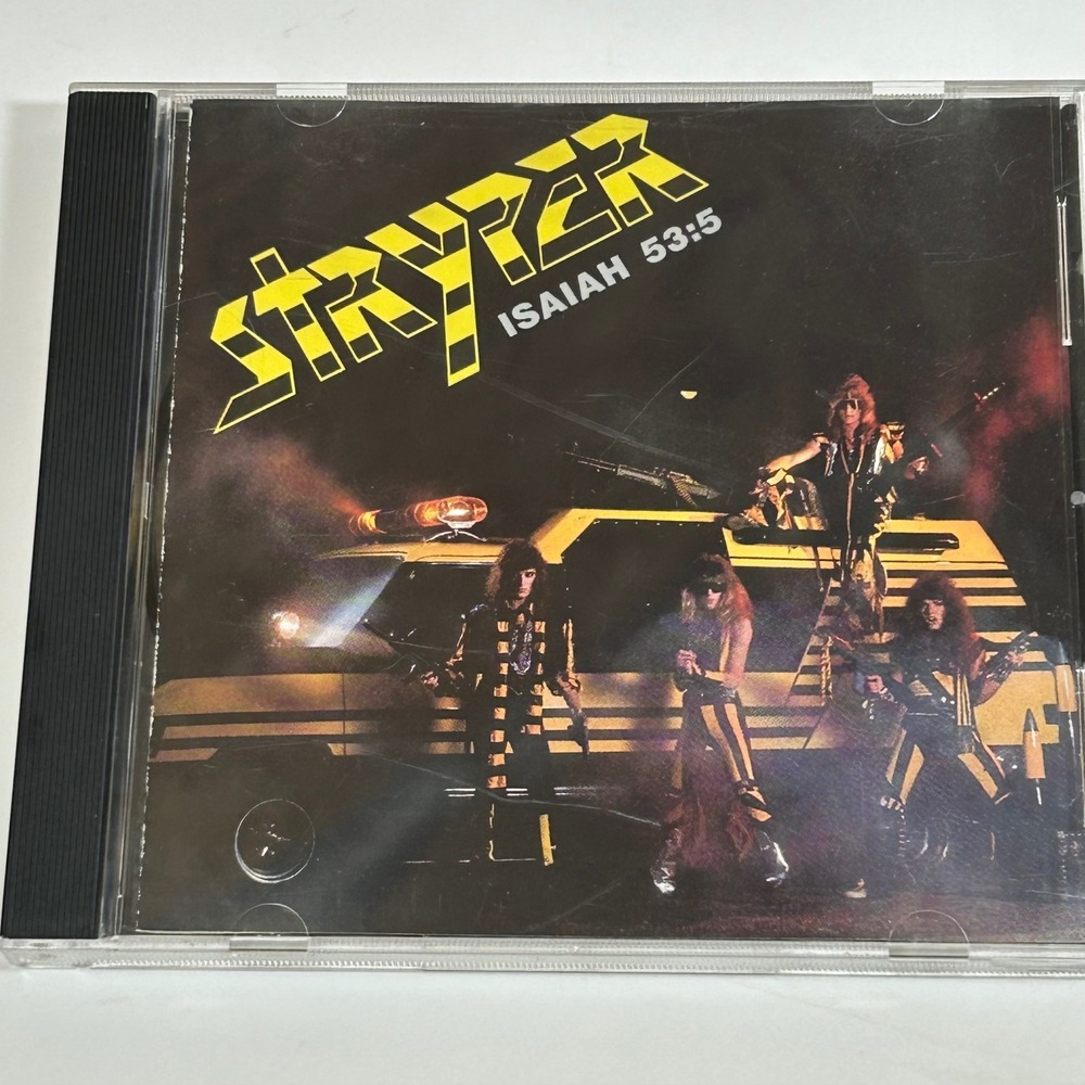 Stryper Soldiers Under Command Isaiah 53:5 CD 1985 Hollywood Records HR-61184-2